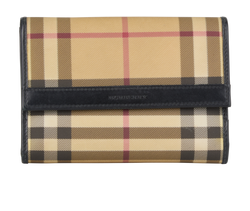 Burberry Nova Check Folded Wallet, Canvas, Beige, MII, 2*